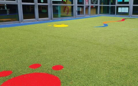 Safe school and creche playground surfaces - Sanctuary Synthetics